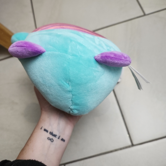 Squishmallows HugMees 10" Leon Valentine Monster Plush 2023 NWT - Picture 6 of 14